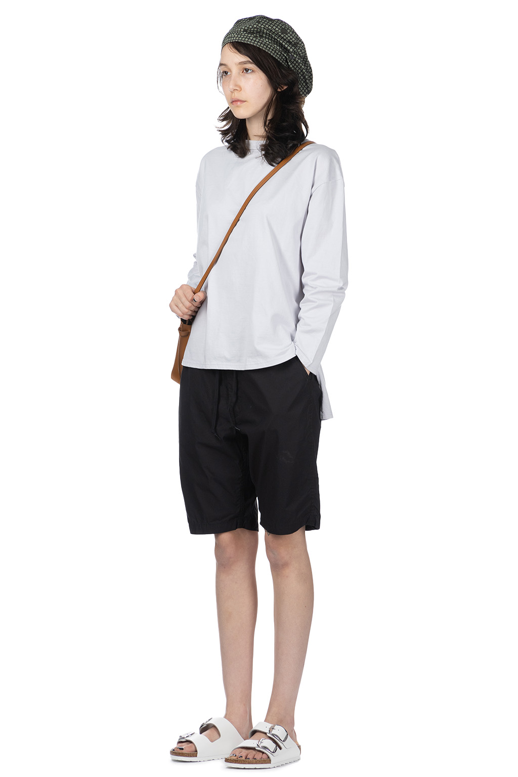 NARU  - Jersey Crewneck Pullover - Light Grey